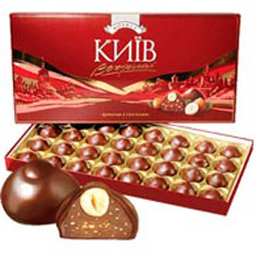 Киев Вечерний - шоколадные конфеты с доставкой на Украине