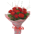 Red mini-roses