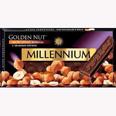 Millennium chocolate bar with nuts