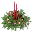 New Year and Christmas arrangement